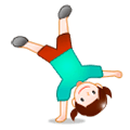Emoji 🤸‍♀️ Donna Che Fa La Ruota su Samsung Experience 8.5.