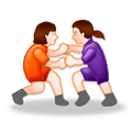 🤼‍♀️ Emoji Mulheres Lutando na Samsung Experience 8.5.
