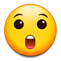 Emoji 😲 Faccina Stupita su Samsung Experience 9.0.