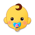 Emoji 👶 Neonato su Samsung Experience 9.0.