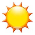 Emoji ☀️ Sole su Samsung Experience 9.0.