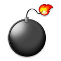Émoji 💣 Bombe sur Samsung Experience 9.0.