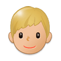 👦🏼 Emoji Junge: mittelhelle Hautfarbe Samsung Experience 9.0.