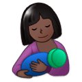 🤱🏿 Emoji Lactancia Materna: Tono De Piel Oscuro en Samsung Experience 9.0.