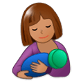 🤱🏽 Emoji Lactancia Materna: Tono De Piel Medio en Samsung Experience 9.0.