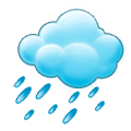 🌧️ Emoji Wolke mit Regen Samsung Experience 9.0.