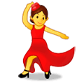 💃 Emoji tanzende Frau Samsung Experience 9.0.
