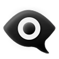 👁️‍🗨️ Emoji Auge in Sprechblase Samsung Experience 9.0.