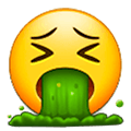 Emoji 🤮 Faccina Che Vomita su Samsung Experience 9.0.