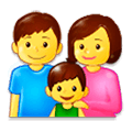 👨‍👩‍👦 Emoji Familie: Mann, Frau und Junge Samsung Experience 9.0.