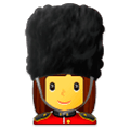 Emoji 💂‍♀️ Guardia Donna su Samsung Experience 9.0.