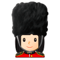 💂🏻‍♀️ Emoji Guarda Mulher: Pele Clara na Samsung Experience 9.0.