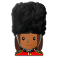 Emoji 💂🏽‍♀️ Guardia Donna: Carnagione Olivastra su Samsung Experience 9.0.