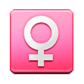 Émoji ♀️ Symbole De La Femme sur Samsung Experience 9.0.