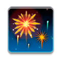 🎆 Emoji Fuegos Artificiales en Samsung Experience 9.0.