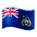 🇦🇨 Emoji Bandera: Isla De La Ascensión en Samsung Experience 9.0.