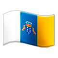 Émoji 🇮🇨 Drapeau : Îles Canaries sur Samsung Experience 9.0.