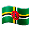 Emoji 🇩🇲 Bandiera: Dominica su Samsung Experience 9.0.