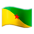 Emoji 🇬🇫 Bandiera: Guyana Francese su Samsung Experience 9.0.