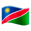 🇳🇦 Emoji Bandera: Namibia en Samsung Experience 9.0.