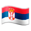 🇷🇸 Emoji Bandeira: Sérvia na Samsung Experience 9.0.