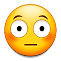 😳 Emoji Cara Sonrojada en Samsung Experience 9.0.