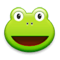 Emoji 🐸 Rana su Samsung Experience 9.0.