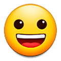 😀 Emoji Rosto Risonho na Samsung Experience 9.0.