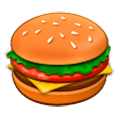 Emoji 🍔 Hamburger su Samsung Experience 9.0.