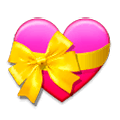 💝 Emoji Corazón Con Lazo en Samsung Experience 9.0.