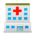 Émoji 🏥 Hôpital sur Samsung Experience 9.0.