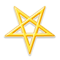 Emoji ⛧ Pentagramma invertito su Samsung Experience 9.0.