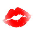 Émoji 💋 Trace De Rouge à Lèvres sur Samsung Experience 9.0.
