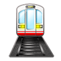 Emoji 🚈 Metrotranvia su Samsung Experience 9.0.
