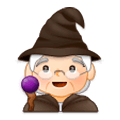 Emoji 🧙🏻 Mago: Carnagione Chiara su Samsung Experience 9.0.