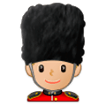 💂🏼‍♂️ Emoji Guarda Homem: Pele Morena Clara na Samsung Experience 9.0.