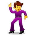 Emoji 🕺 Uomo Che Balla su Samsung Experience 9.0.