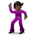 🕺🏿 Emoji Homem Dançando: Pele Escura na Samsung Experience 9.0.