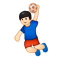 Émoji 🤾🏻‍♂️ Handballeur : Peau Claire sur Samsung Experience 9.0.