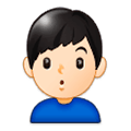 🙎🏻‍♂️ Emoji Homem Fazendo Bico: Pele Clara na Samsung Experience 9.0.