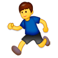 Emoji 🏃‍♂️ Uomo Che Corre su Samsung Experience 9.0.