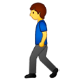 🚶‍♂️ Emoji Homem Andando na Samsung Experience 9.0.