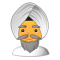 👳‍♂️ Emoji Homem Com Turbante na Samsung Experience 9.0.