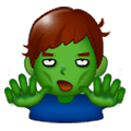 Emoji 🧟‍♂️ Zombie Uomo su Samsung Experience 9.0.
