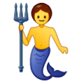 🧜‍♂️ Emoji Sirena Hombre en Samsung Experience 9.0.