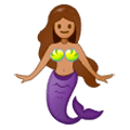 🧜🏽 Emoji Persona Sirena: Tono De Piel Medio en Samsung Experience 9.0.