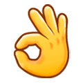 👌 Emoji Señal De Aprobación Con La Mano en Samsung Experience 9.0.