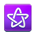 ⚝ Emoji Estrella blanca contorneada en Samsung Experience 9.0.