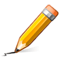 Émoji ✏️ Crayon sur Samsung Experience 9.0.