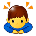 Emoji 🙇 Persona Che Fa Un Inchino Profondo su Samsung Experience 9.0.